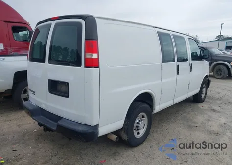 2015 Chevrolet Express 2500 Work Van из США, поврежденный, VIN 1GCWGFCF7F1278096